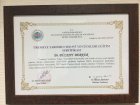 Prof. Dr. Bülent Berker Kadın Hastalıkları ve Doğum sertifikası
