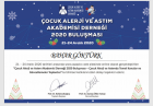 Prof. Dr. Bahar Göktürk Çocuk Sağlığı ve Hastalıkları sertifikası