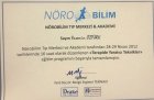 Uzm. Kl. Psk. Yasemin Karaman Psikoloji sertifikası