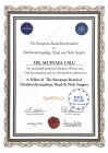 Op. Dr. Mustafa Uslu Kulak Burun Boğaz hastalıkları - KBB sertifikası