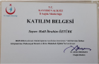 Uzm. Psk. Halil İbrahim Öztürk Psikoloji sertifikası