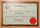 Op. Dr. Cihan Büyükavşar Göz Hastalıkları sertifikası