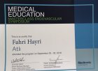 Op. Dr. Fahri Hayri Atlı Kalp Damar Cerrahisi sertifikası