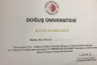 Uzm. Kl. Psk. Büşra Ağlamaz Psikoloji sertifikası