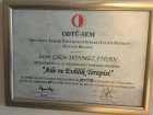 Psk. Gülçin Dönmez Fidan Psikoloji sertifikası