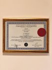 Op. Dr. İdris Ersin Plastik Rekonstrüktif ve Estetik Cerrahi sertifikası