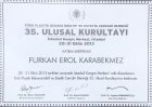 Prof. Dr. Furkan Erol Karabekmez Plastik Rekonstrüktif ve Estetik Cerrahi sertifikası