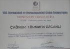 Uzm. Dr. Çağnur Özcanlı Dermatoloji sertifikası