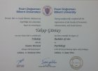 Uzm. Kl. Psk. Yakup Güntay Psikoloji sertifikası
