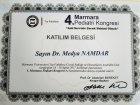 Uzm. Dr. Medya Namdar Çocuk Sağlığı ve Hastalıkları sertifikası