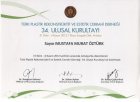 Op. Dr. Mustafa Murat Öztürk Plastik Rekonstrüktif ve Estetik Cerrahi sertifikası