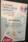 Uzm. Kl. Psk. Behiye Sakaoğlu Psikoloji sertifikası