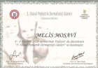 Uzm. Dr. Melis Mosavi Dermatoloji sertifikası
