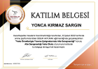Aile Danışmanı Yonca Sargın Aile Danışmanı sertifikası