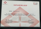 Dyt. İpek Bilal Diyetisyen sertifikası
