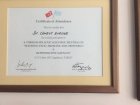 Prof. Dr. Cüneyt Evrüke Kadın Hastalıkları ve Doğum sertifikası