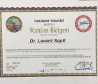 Uzm. Dr. Levent Sepit Geleneksel ve Tamamlayıcı Tıp sertifikası