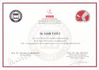 Op. Dr. Lütfü Tatlı Ortopedi ve Travmatoloji sertifikası