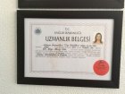 Op. Dr. Müge Aksoy Kadın Hastalıkları ve Doğum sertifikası