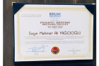 Psk. Mehmet Ali Yağcıoğlu Psikoloji sertifikası