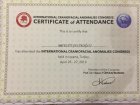 Doç. Dr. Dt. Mevlüt Çelikoğlu Diş Hekimi sertifikası