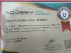 Psk. Dan. Hazal Sürücü Psikoloji sertifikası