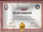 Doç. Dr. Özlem Karadağ Köse Dermatoloji sertifikası