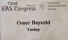 Prof. Dr. Ömer Bayezid Kalp Damar Cerrahisi sertifikası