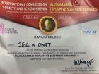 Uzm. Psk. Selin Onat Psikoloji sertifikası
