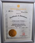 Dr. Ufuk Çenit Yılmaz Geleneksel ve Tamamlayıcı Tıp sertifikası