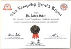 Doç. Dr. Aşkın Şeker Beyin ve Sinir Cerrahisi sertifikası