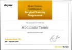 Op. Dr. Abdülaziz Temiz Ortopedi ve Travmatoloji sertifikası