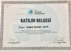 Uzm. Kl. Psk. Fatma Dilara Altunbaş Psikoloji sertifikası