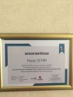 Psk. Melek Demir Psikoloji sertifikası