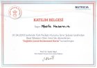 Uzm. Dr. Nazile Hasanova Çocuk Sağlığı ve Hastalıkları sertifikası