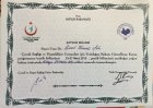 Uzm. Dr. Binod Şah Çocuk Sağlığı ve Hastalıkları sertifikası
