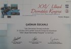 Uzm. Dr. Çağnur Özcanlı Dermatoloji sertifikası