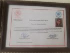Uzm. Dr. Melek Kuloğlu Fiziksel Tıp ve Rehabilitasyon sertifikası