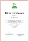 Uzm. Dr. Figen Atak Anestezi ve Reanimasyon sertifikası