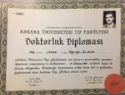 Prof. Dr. Ali Arıcan Tıbbi Onkoloji sertifikası