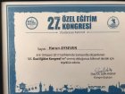 Uzm. Psk. Harun Aysever Psikoloji sertifikası