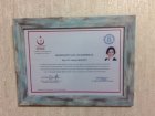 Uzm. Dr. Huleyde Şenlikci Geleneksel ve Tamamlayıcı Tıp sertifikası