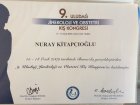 Op. Dr. Nuray Kitapçıoğlu Kadın Hastalıkları ve Doğum sertifikası