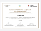 Uzm. Psk. Esra Gün Psikoloji sertifikası