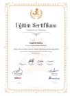 Dyt. Kader Güzel Diyetisyen sertifikası