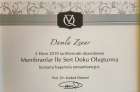 Dt. Damla Zenar Diş Hekimi sertifikası