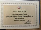 Uzm. Dr. Harun Gezer Çocuk Sağlığı ve Hastalıkları sertifikası