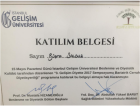 Dyt. Büşra Salduz Diyetisyen sertifikası