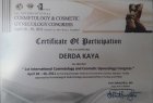 Op. Dr. Mustafa Derda Kaya Kadın Hastalıkları ve Doğum sertifikası