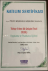 Uzman Dil ve Konuşma Terapisti Pelin Kişioğlu Kalan Dil Konuşma Bozuklukları sertifikası